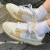 耐克（NIKE）板鞋男鞋夏季新款轻便防滑低帮鞋DUNK LOW减震透气耐磨运动休闲鞋 FJ5475-100白/天体金 39