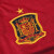 凯日虎（KAIRIHU） 2022世界杯西班牙球衣短袖大学生比赛运动训练足球服套装男定制 22世界杯西班牙客场-带队徽 20码=115-125CM