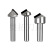 PCD金刚石高光倒角刀 适用于铜铝合金克力 镜面宝石刀具 定制 30*120*70L*D12