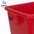 米奇特工（Agents mickey）塑料垃圾桶 户外方形摇盖分类垃圾箱 红色 15L无盖带压圈