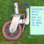 移动脚手架轮子 脚手架万向轮 6寸棒轮 AB双刹轮 脚手架配件 AB刹白太空棒轮