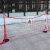 京酷 电力安全围网支架  警戒线不锈钢围网杆电力施工防护隔离围栏支架 伞式1.2米