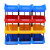 HITTERY 加厚元件盒 250*150*120 Q2零件盒(一箱36个装)蓝色（单位：组）