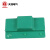天旭热缩型母排保护盒10KV绝缘保护罩铜排接线盒T型40*5绿色 1个