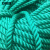 安赛瑞 尼龙塑料绳 φ4mm长约100m 工业用捆绑捆扎绳 货车拉绳晾衣绳 大棚帐篷广告园艺绳 绿色 24546