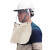 防液体飞溅lng加气站防护面罩液氮安全帽防冲击面屏防冻耐低温头罩 支架+PVC面屏 S