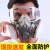 防毒面具防尘面具KN95喷漆甲醛装修打磨专用油漆防农药活性炭面罩 6200防毒面具+大眼罩