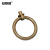 安赛瑞 拉手 仿古抽屉铜圆环 中式铜把手柜门圆环扣 5cm古铜色 2个装 5D01090