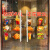 千惠侬汉堡店玻璃门贴纸炸鸡加啤酒薯条可乐餐饮店铺广告橱窗装饰墙贴画 MT004C 超小