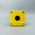 施耐德塑料按钮盒XALB01C 02C 03C 01YC 急停XALJ01C黄IP65防护 XALB01YC 黄色 单孔 急停按钮盒4