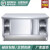 不锈钢厨房专用作台打荷台置物架切菜案板带门储物柜烘焙操作台 长10宽0高0单通拉门