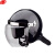 谋福 CNMF351保安勤务带面罩防暴头盔防护安全帽钢盔保安器材（ 黑色 防暴头盔）