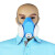 一护 J209 防毒面具口罩 防粉尘自吸过滤式呼吸器 303型-防尘呼吸器 