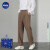 NASALIKE裤子夏季男士冰丝薄款透气简约直筒抗皱商务休闲西裤子男生长裤 C58白色 L（建议120-135斤）