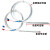 尖头管热电阻PT100防水不锈钢土壤插入针式温度传感器NTC测温探头 NTC-10K- 线长一米