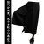 保珍成美（Baoxcm）阔腿裤男士裙裤日本日系大脚裤发型师道服和服设计师功夫裤子汉服 黑色 M(100-120j斤）