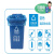 威佳蓝色垃圾袋加厚60*80cm40L可回收分类垃圾袋平口彩色塑料袋50只