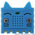 丢石头 micro:bit 硅胶保护套 Micro:bit 主板外壳 猫咪款 蓝色 micro:bit硅胶保护套