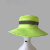夏季环卫工人遮阳帽子清洁工公路养护物业保洁防晒大檐帽盆帽 蓝色 可调节