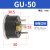 压力表GS GF GU40 50 60高精密过滤器用嵌入式气压表 GU-50 F-GU5010M 10公斤
