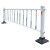 跃励工品 市政道路护栏城市公路隔离栏杆锌钢围栏交通设施马路安全防撞活动护栏  安装高度0.8米*3.08米宽/套