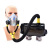 毒气强制动力送风呼吸器 锂电池粉尘过滤式便携式面具 充电油漆化 XLSFA6-800