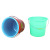 兰诗（LAUTEE）DA2156 多规格塑料水桶手提桶加厚水桶 口径32*高28cm约13升  5个装蓝色