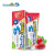 莎卡（sanita-denti）儿童牙膏2-5-12岁宝宝牙膏乳酸菌防蛀牙膏微氟果味牙膏韩国进口 2-5岁草莓味(75g/支)