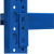 圣邦（S）1500x500x2800六层 货架(副架）蓝色