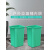 适用于户外玻璃钢铝塑垃圾桶内桶内胆环卫果皮箱公园方形圆形塑料 玻璃钢长方形桶27*28*48