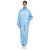 燕舞 YWFJD-010 男女通用款分体式防静电工作服 （单位：套） 浅蓝色 浅蓝色