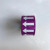 管道标识流向箭头胶带管道指示箭头反光不干胶贴纸色环标识带 紫底白箭头 32000cm