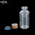 西林瓶实验室采样分装透明玻璃瓶管制玻璃小药瓶注射剂瓶 30ml+胶塞+铝塑盖100个装