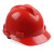 梅思安 10245126 V-Gard标准型PE安全帽 一指键帽衬 红色 均码 1顶装(效期不超过3个月)