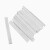 秦亿滑石笔水晶滑石笔 焊接笔划线笔记号笔石笔白色水晶白色滑石笔 大 约70x9x4(小号)1盒