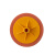 宽选工品 汽车美容抛光轮打蜡海绵轮抛光机海绵球抛光盘打蜡海绵盘   单位/个 6寸橙色细m14 