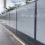 哩嗹啰嗹装配式彩钢铁皮钢板结构道路工地隔离挡板围挡 2.1米高+板0.45mm厚平方米
