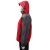 安美尚 （ams）防风衣工作服定制印迈瑞 外层红灰色 +内层棉衣黑色 可拆卸 （LOGO印字）XL码 1件