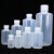 铸固 PP塑料瓶透明密封瓶 小口试剂瓶细口瓶 KZS-62 50ml