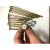 画架螺丝钉配件固定连接件儿童通用尖头内六角加长螺丝蝶形螺母 6*110(10套)