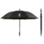 庄太太  D款8骨加全纤维加大款黑色 雨伞定制logo可印广告图案大号长柄商务礼品伞 ZTT-9081