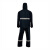 安大叔 D766/C893 深蓝色反光雨衣分体套装 3M反光材料 透气PU面料 XL码 定做 1套