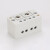 CHNQANXFJ6-JDG自升白色二进四出分线盒计量接线盒家用分线器明装接线器 二进四出