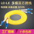lc-lc 单模双芯光纤跳线 3米   lc-lc光纤线 电信级 浅黄色 LC-LC分开头 20m