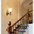 壁灯床头灯卧室简约现代创意欧式美式客厅楼梯LED背景墙壁灯具 921红古铜色