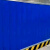 德威狮 彩钢围档道路施工隔离墙板市政工程专业固定围墙板移动围蔽栏 彩钢围栏蓝色每平方价  
