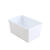 默然诺尔市食品展示盒亚克力份数盆透明保鲜塑料零食糖果盒收纳盒子带 30*30*20半透明(不带盖