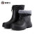 捷诺立（JNL）棉雨靴男士加绒低筒雨鞋劳保防水鞋子保暖黑色45码 Y51035