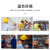 上海安全帽工地安立通施工领导透气ABS玻璃钢建筑工程安全头盔 蓝色国标V型透气款