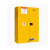元族 实验室储存柜工业化学品安全柜黄色45加仑高厚宽1650*460*1090 单位：个